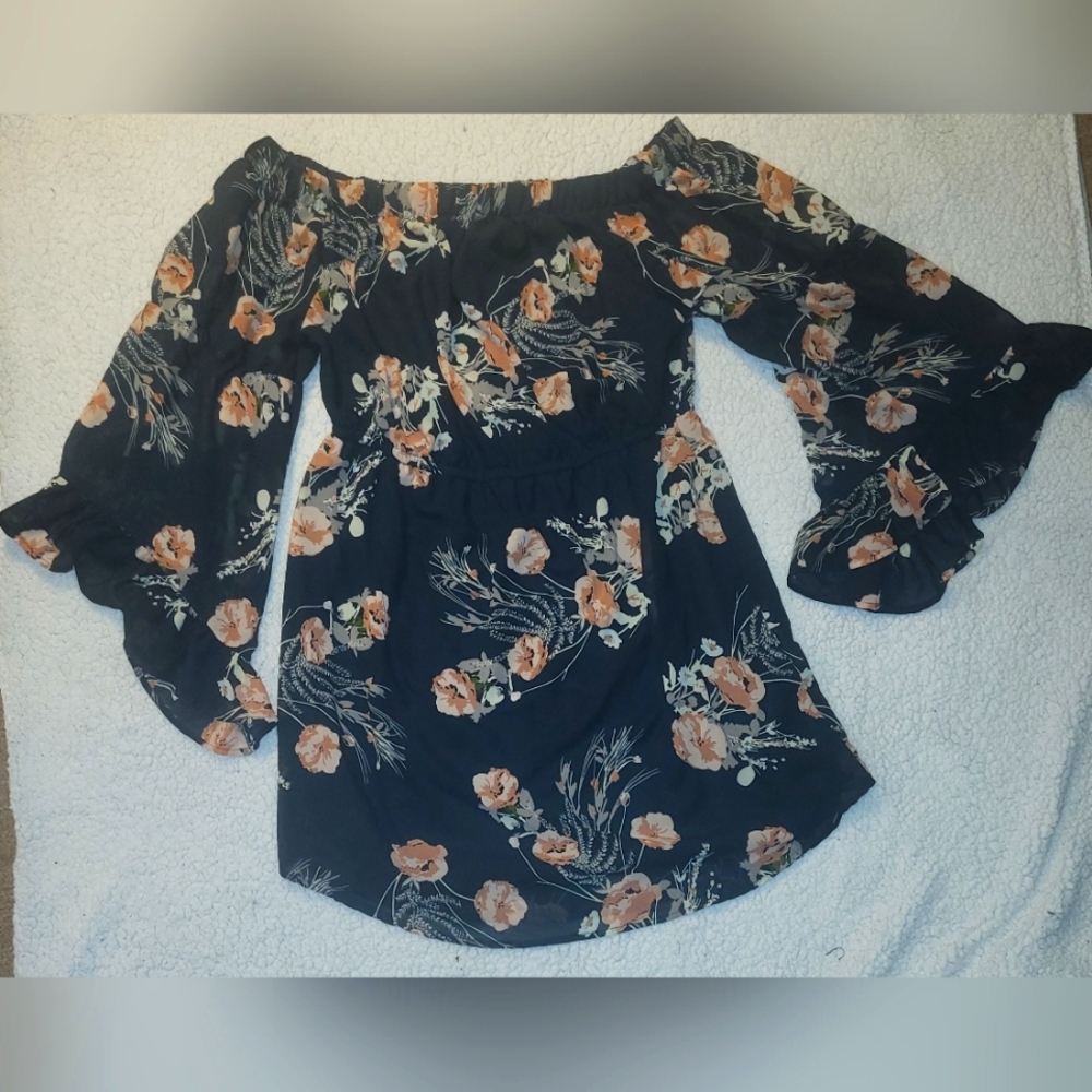 Off the shoulder dress